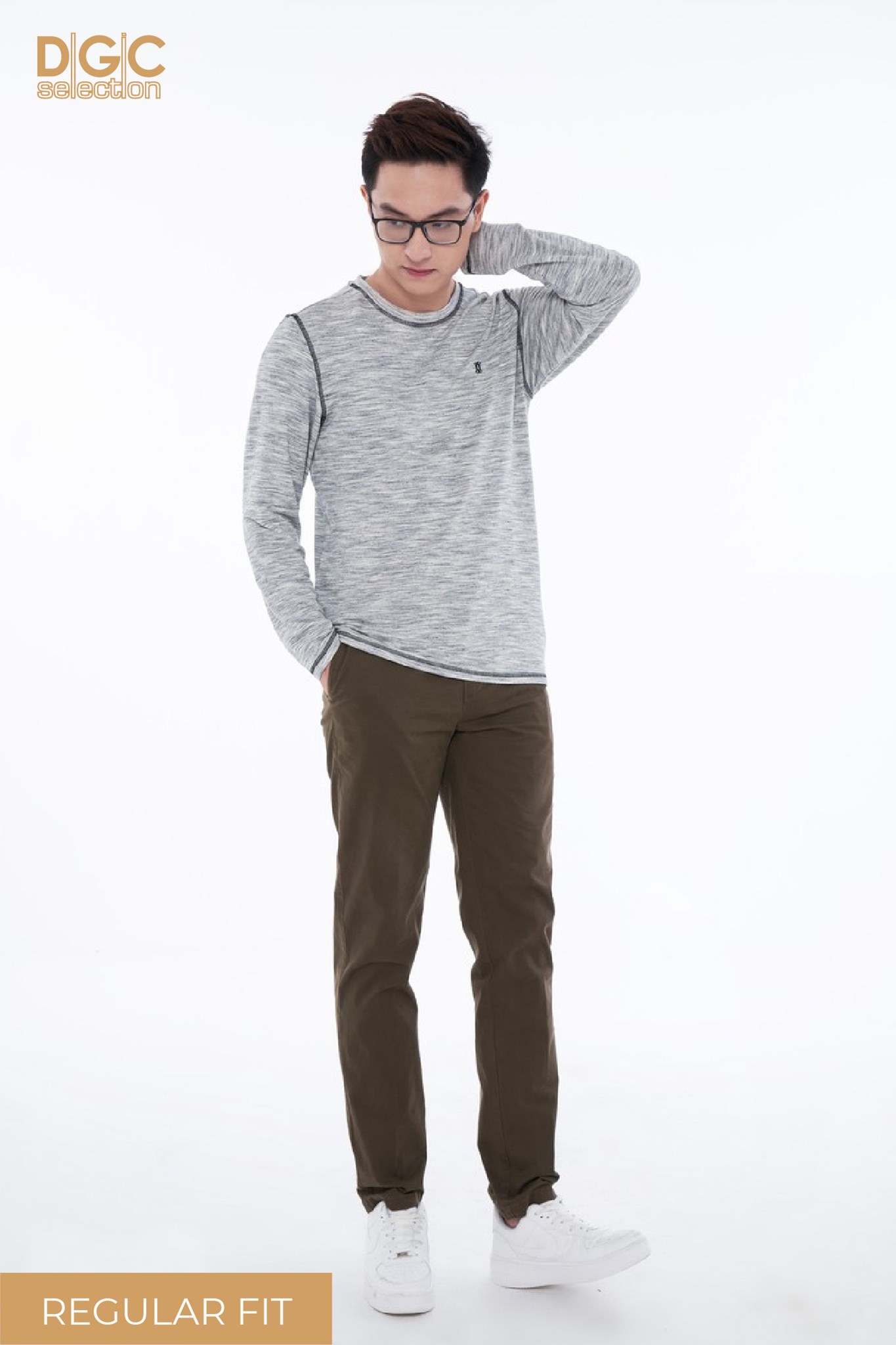 SQKCB17M copy 10 Ảnh của Quần khaki không ly (Regular Fit)